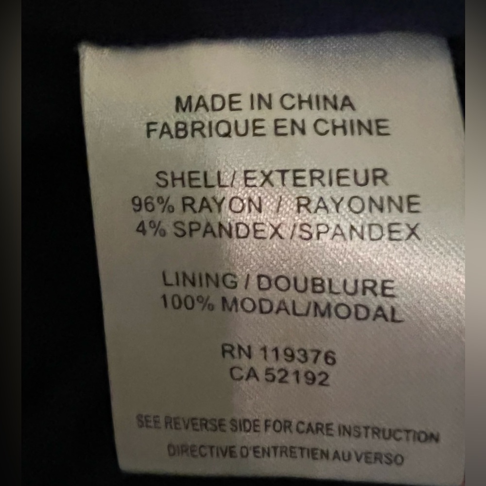 Helmut Lang Villous Jacket Sweatshirt Biker Minimalist Navy Blue Small S EUC - Picture 8 of 10